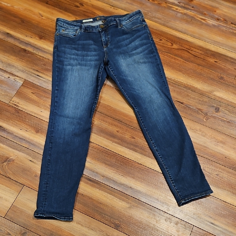Kut from the Kloth Dark Blue Skinny Jeans